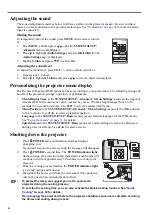 Preview for 44 page of Canon LV-WX320 User Manual