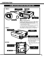 Предварительный просмотр 7 страницы Canon LV-X1 Owner'S Manual