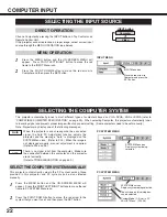 Preview for 22 page of Canon LV-X2 Owner'S Manual