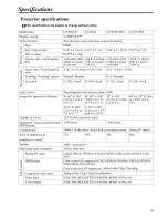 Preview for 2 page of Canon LV-X310ST User Manual