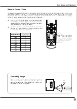 Preview for 13 page of Canon LV-X4 LV-7230 Owner'S Manual
