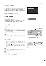 Предварительный просмотр 25 страницы Canon LV-X4 LV-7230 Owner'S Manual