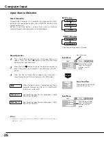 Предварительный просмотр 26 страницы Canon LV-X4 LV-7230 Owner'S Manual