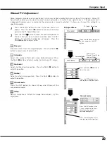 Предварительный просмотр 29 страницы Canon LV-X4 LV-7230 Owner'S Manual