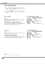 Предварительный просмотр 36 страницы Canon LV-X4 LV-7230 Owner'S Manual