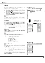 Предварительный просмотр 41 страницы Canon LV-X4 LV-7230 Owner'S Manual