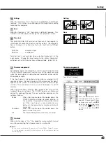 Предварительный просмотр 43 страницы Canon LV-X4 LV-7230 Owner'S Manual