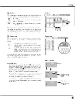 Preview for 45 page of Canon LV-X4 LV-7230 Owner'S Manual