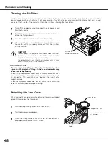 Предварительный просмотр 48 страницы Canon LV-X4 LV-7230 Owner'S Manual