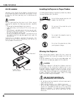 Preview for 6 page of Canon LV-X4 Owner'S Manual