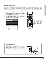 Preview for 13 page of Canon LV-X4E Owner'S Manual