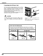 Preview for 16 page of Canon LV-X4E Owner'S Manual