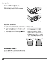 Предварительный просмотр 24 страницы Canon LV-X4E Owner'S Manual