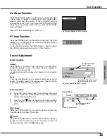 Preview for 25 page of Canon LV-X4E Owner'S Manual