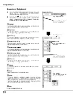 Предварительный просмотр 32 страницы Canon LV-X4E Owner'S Manual