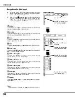 Предварительный просмотр 38 страницы Canon LV-X4E Owner'S Manual