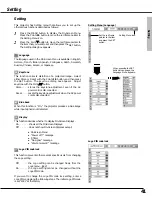 Предварительный просмотр 41 страницы Canon LV-X4E Owner'S Manual