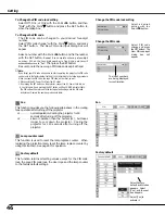 Предварительный просмотр 46 страницы Canon LV-X4E Owner'S Manual