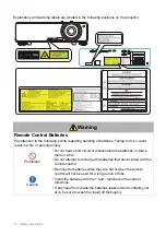 Предварительный просмотр 12 страницы Canon LX-MH502Z User Manual