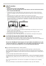 Предварительный просмотр 5 страницы Canon LX-MU500 User Manual