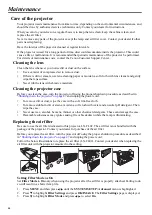 Preview for 64 page of Canon LX-MU500 User Manual