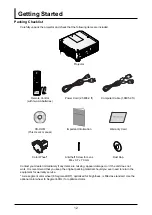 Предварительный просмотр 18 страницы Canon LX-MU700 User Manual