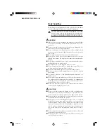 Предварительный просмотр 10 страницы Canon M31025 Instructions Manual