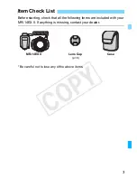 Preview for 3 page of Canon Macro ring lite MR-14EX II User Manual