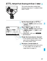 Preview for 49 page of Canon Macro ring lite MR-14EX II User Manual