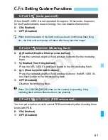 Preview for 61 page of Canon Macro ring lite MR-14EX II User Manual