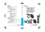 Preview for 136 page of Canon MACRO SPEEDLITE MR-14EX Instruction Manual