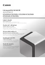 Canon mageRUNNER ADVANCE C5240i User Manual preview