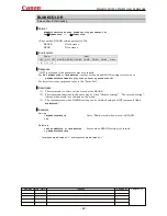 Preview for 26 page of Canon MARKLL WUX10 Command List