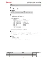 Preview for 34 page of Canon MARKLL WUX10 Command List