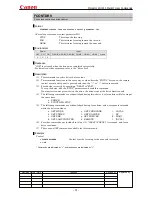 Предварительный просмотр 35 страницы Canon MARKLL WUX10 Command List