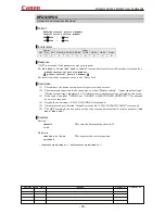 Preview for 42 page of Canon MARKLL WUX10 Command List