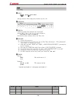 Предварительный просмотр 43 страницы Canon MARKLL WUX10 Command List