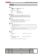 Предварительный просмотр 48 страницы Canon MARKLL WUX10 Command List