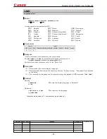 Предварительный просмотр 51 страницы Canon MARKLL WUX10 Command List