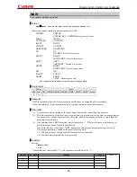 Предварительный просмотр 54 страницы Canon MARKLL WUX10 Command List