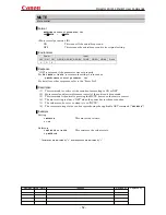 Предварительный просмотр 56 страницы Canon MARKLL WUX10 Command List