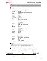 Preview for 63 page of Canon MARKLL WUX10 Command List