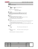 Предварительный просмотр 65 страницы Canon MARKLL WUX10 Command List