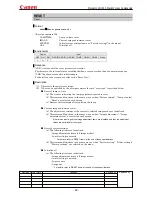 Preview for 66 page of Canon MARKLL WUX10 Command List