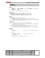 Preview for 68 page of Canon MARKLL WUX10 Command List