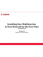 Preview for 1 page of Canon MAXIFY MB2020 Installing