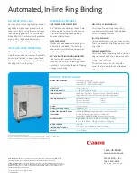 Preview for 2 page of Canon MB-1000C Specifications