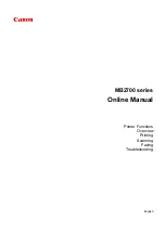 Preview for 1 page of Canon MB2700 series Online Manual