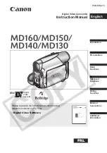 Canon MD130 Instruction Manual preview