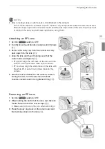 Предварительный просмотр 23 страницы Canon ME20F-SH Instruction Manual